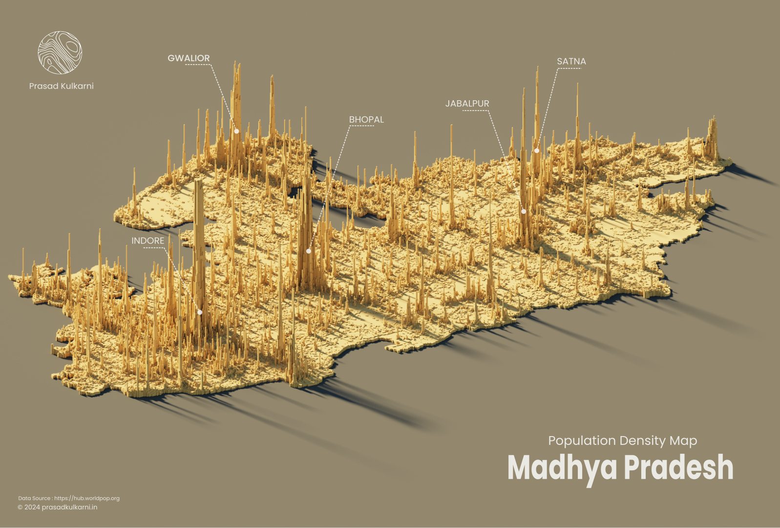 Madhya Pradesh Map