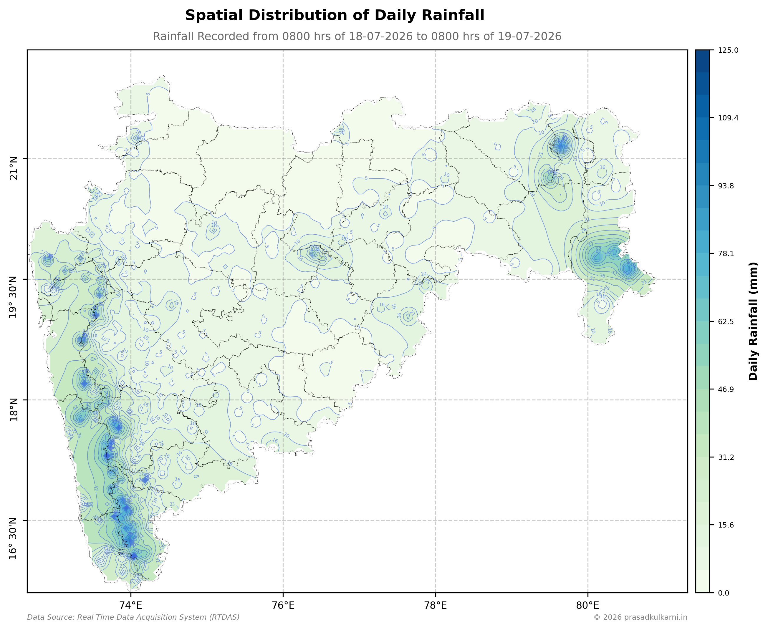 Rainfall IDW 2026